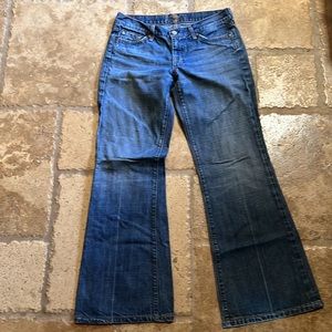 7 For All Mankind Dojo Flare Low-Rise Jeans